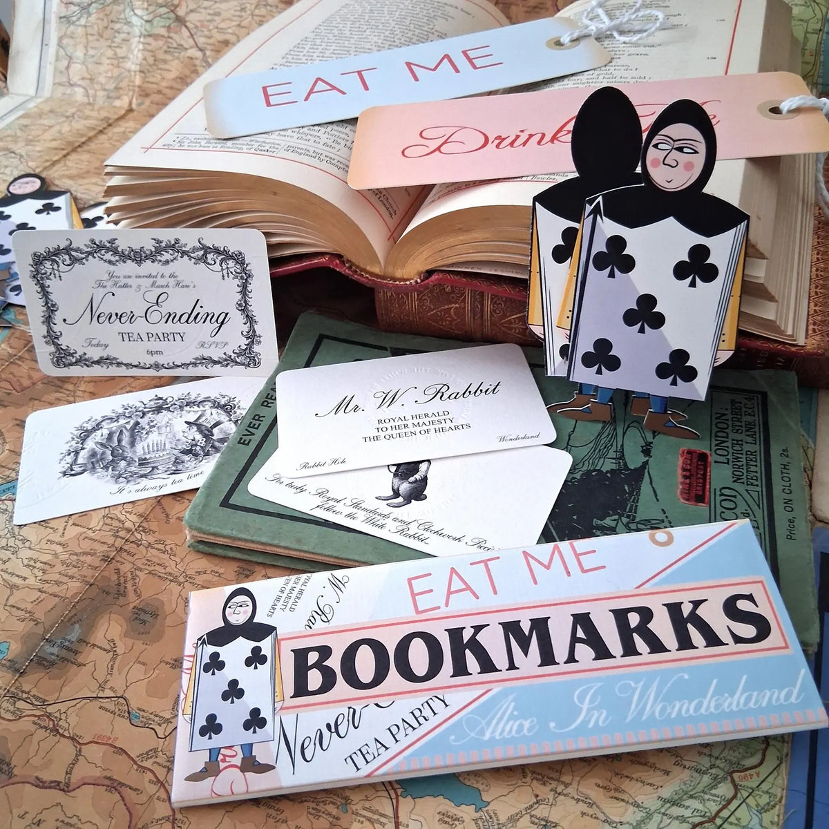 Alice in Wonderland Bookmark Pack