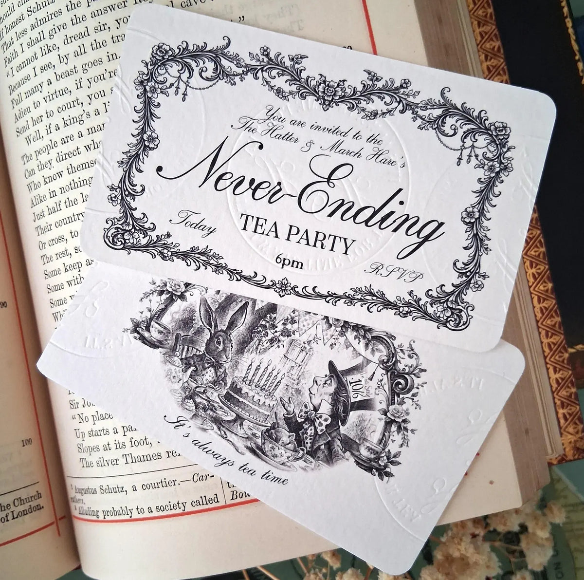 Alice in Wonderland Bookmark Pack